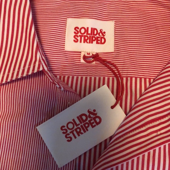 The oxford tunic in Apple red stripe - Picture 6 of 6